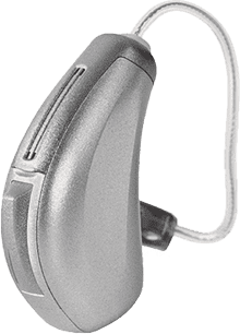 Hearing aid model by Starkey at Aim Hearing & Audiology Services
